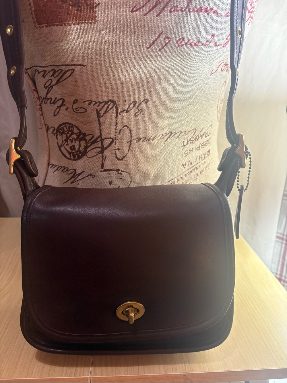 Coach Vintage Legacy Small Flap Style # 9965 Brown